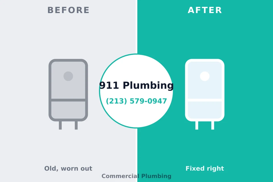 Before and after: plumbing repair Liberty City, TX